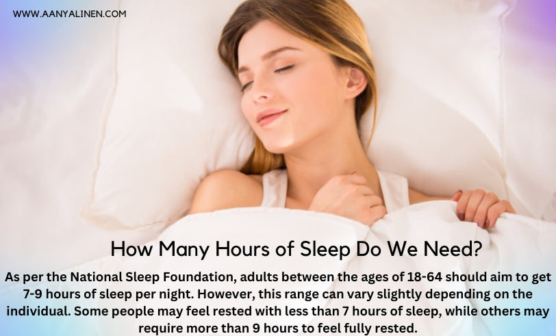 how many of hours of sleep do I need
