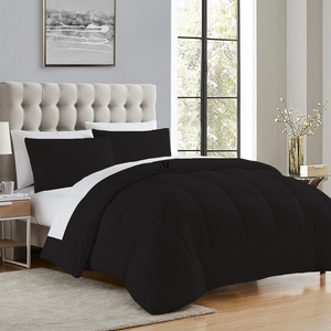 Black Cotton Comforter Set