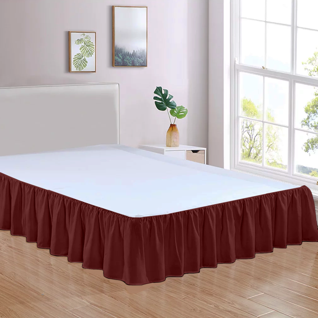 King Size Bed Skirt 18 Inch Drop