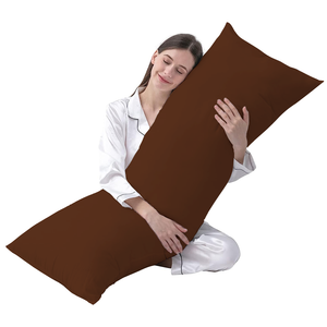 Chocolate Body Pillowcase Solid Bliss Sateen