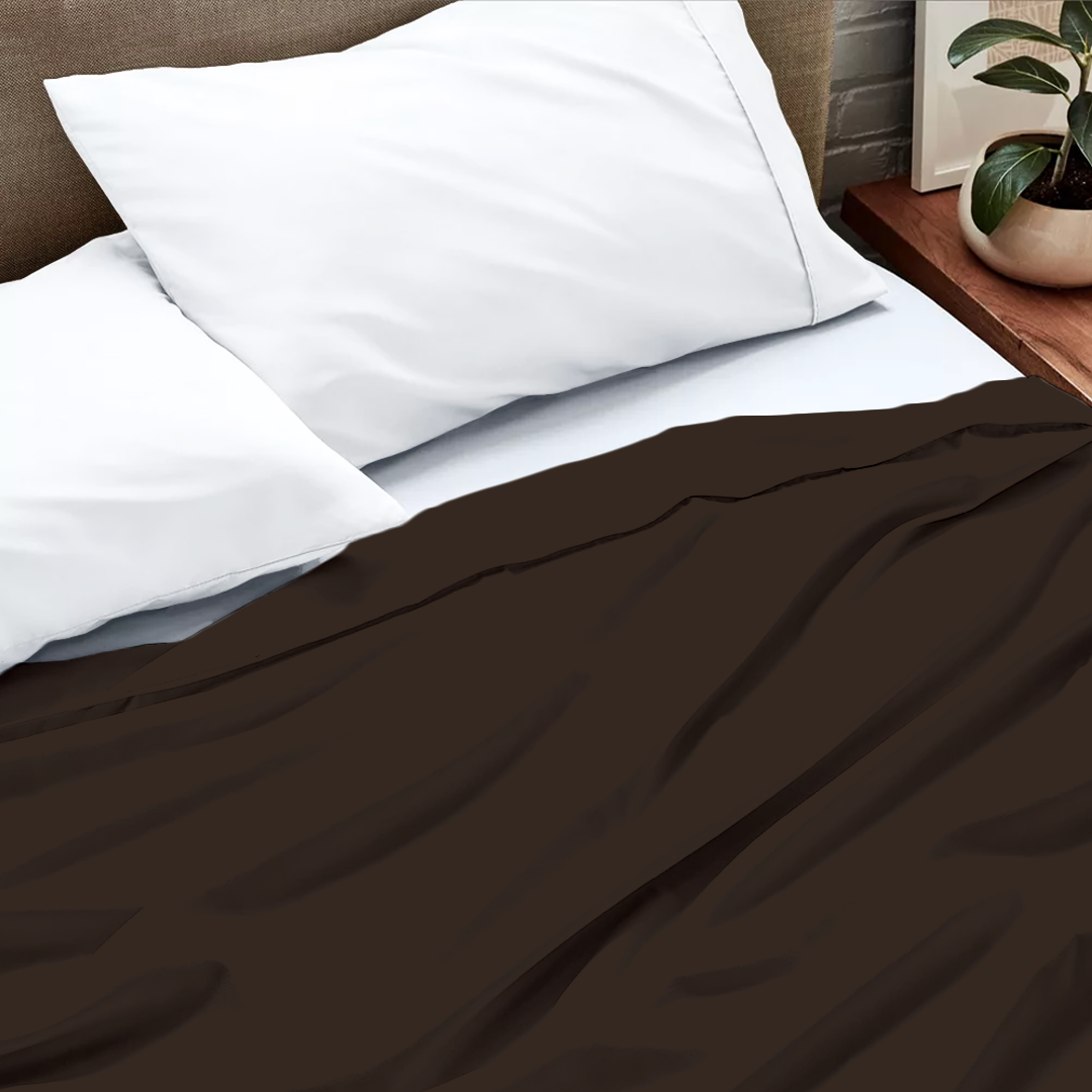Oversized King Flat Sheets (1 -Piece) - 400 TC