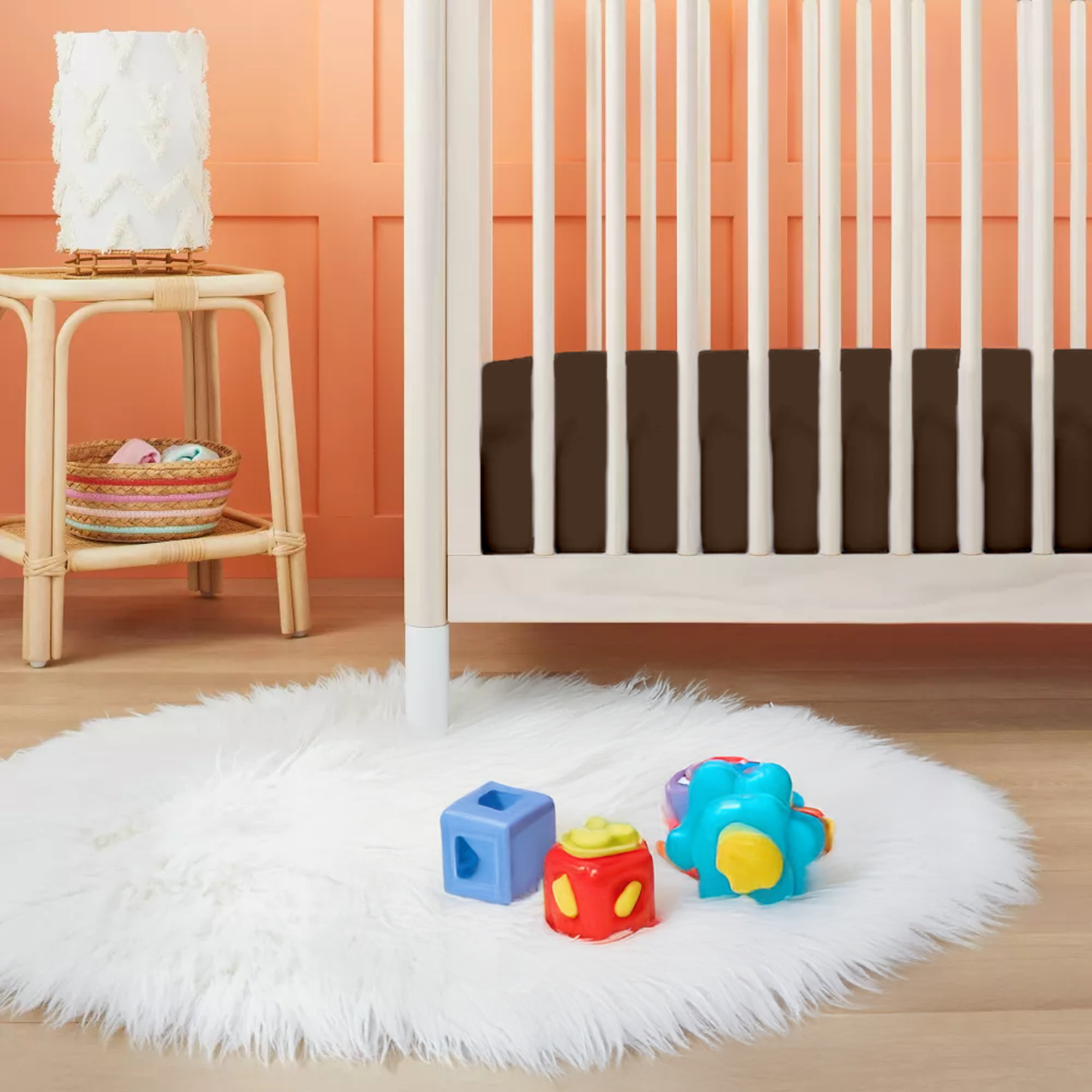 Crib Fitted Sheet 300 Thread Count