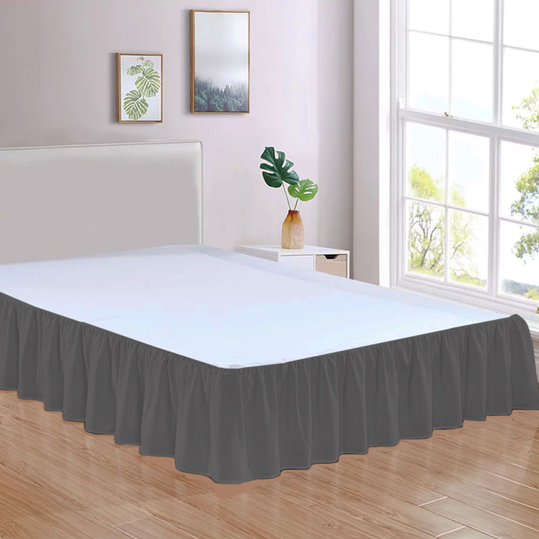 King Size Bed Skirt 18 Inch Drop