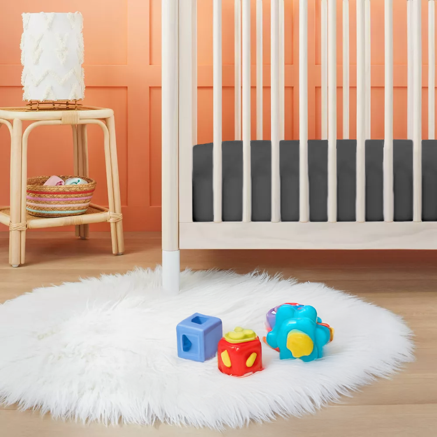 Crib Fitted Sheet 300 Thread Count