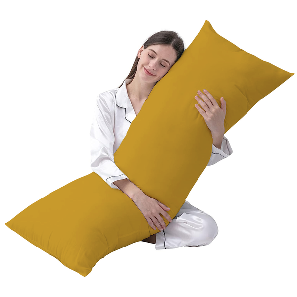 Gold body online pillow cover