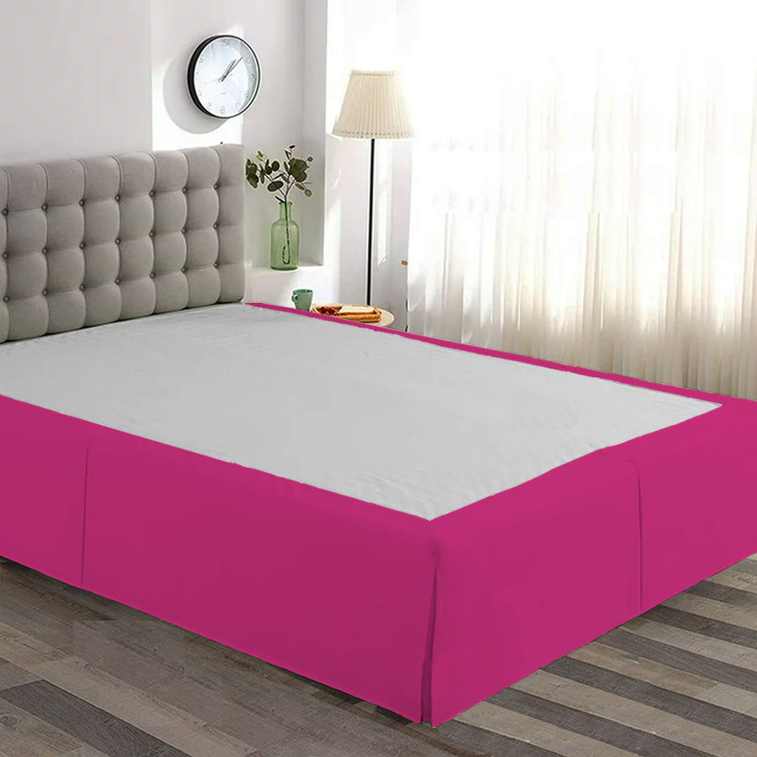 Hot Pink Bed Skirt (Comfy 300TC)