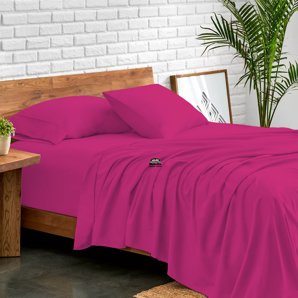 Barbie Pink Washed Cotton Bedding Set