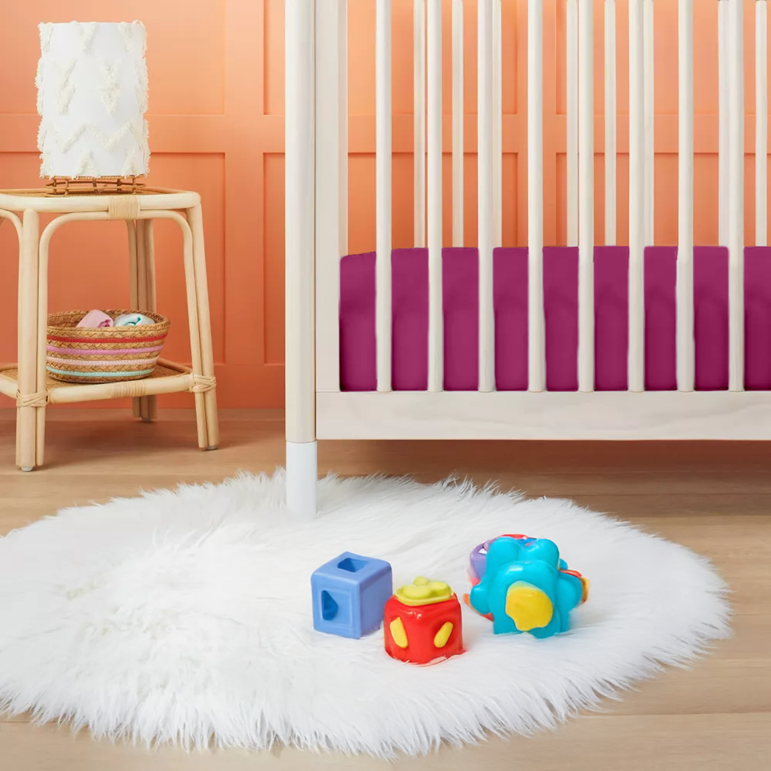 Crib Fitted Sheet 300 Thread Count