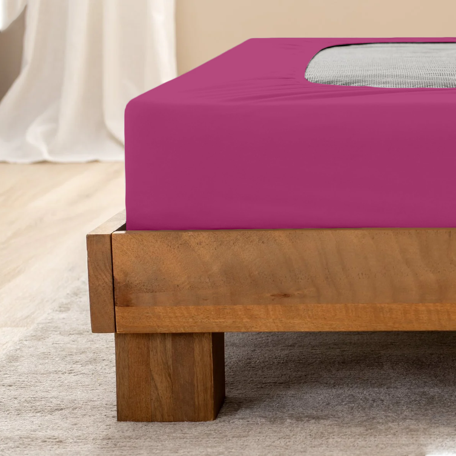 Hot Pink Box Spring Cover