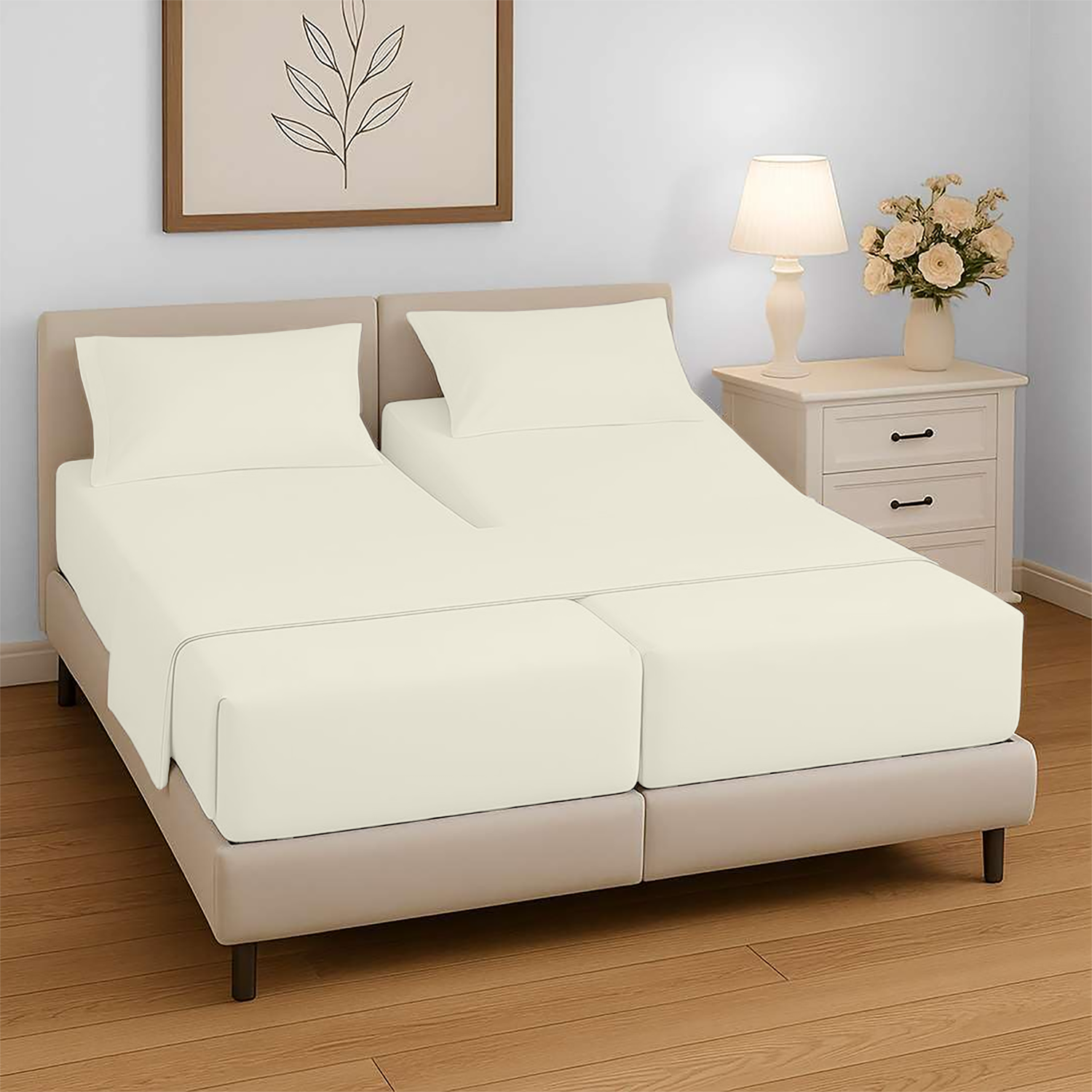 Ivory Split Sheet Sets