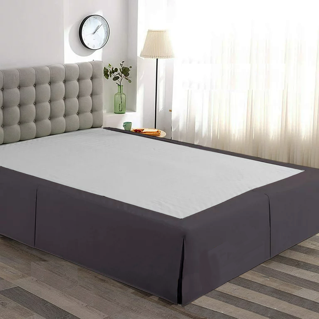 Lavender Bed Skirt Solid Bliss Sateen