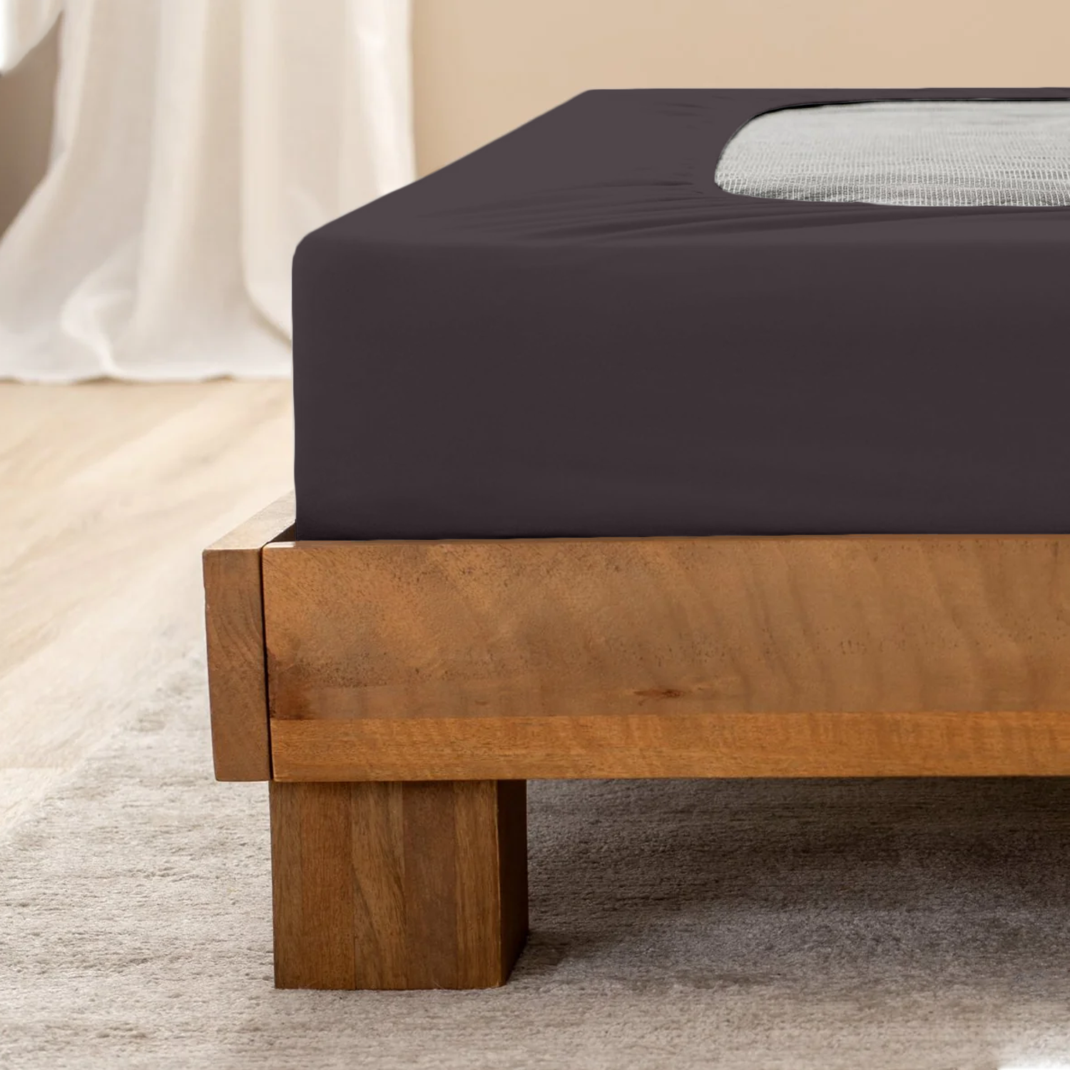 Lavender Box Spring Cover