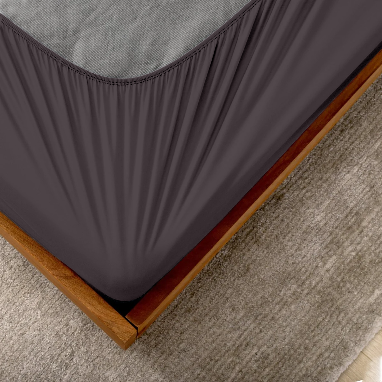Lavender Box Spring Cover