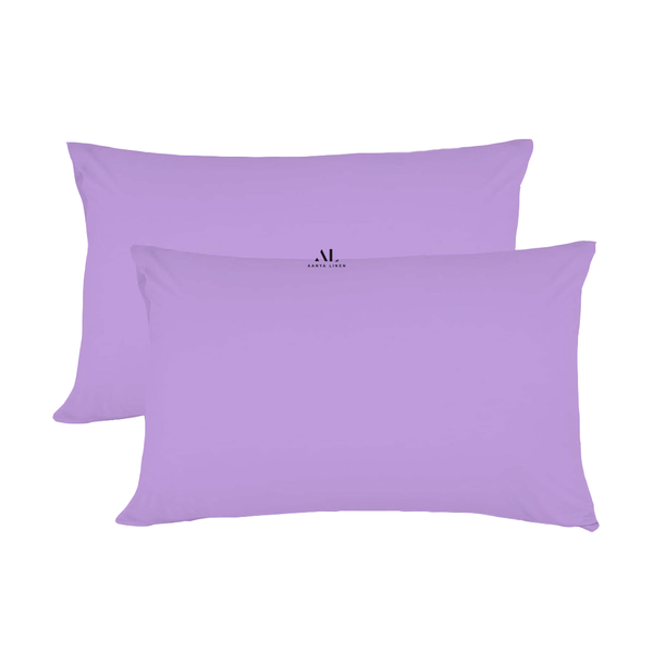 Lilac Pillow Cases Best option for your deep sleep AanyaLinen