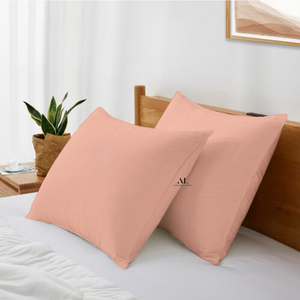Peach Pillow Cases Solid Comfy