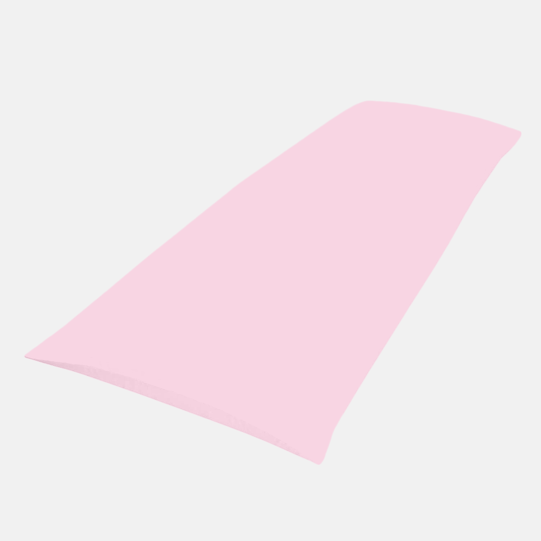 Pink Body Pillow Cover Solid Comfy Sateen