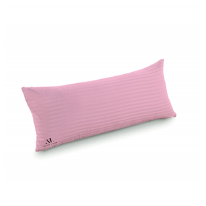 Pink Stripe Body Pillow Cover Comfy Sateen