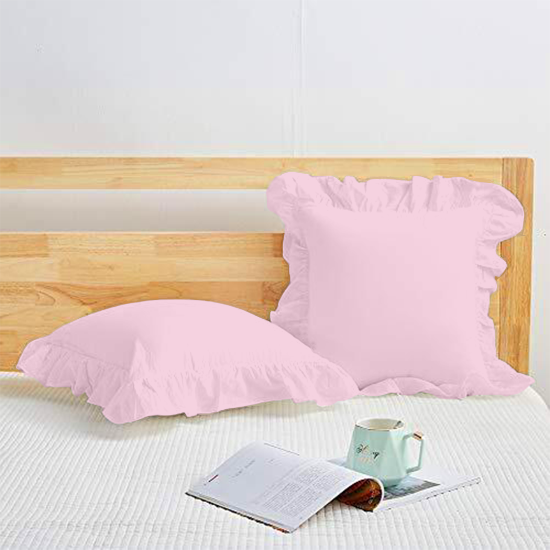 Ruffle Euro Sham Covers