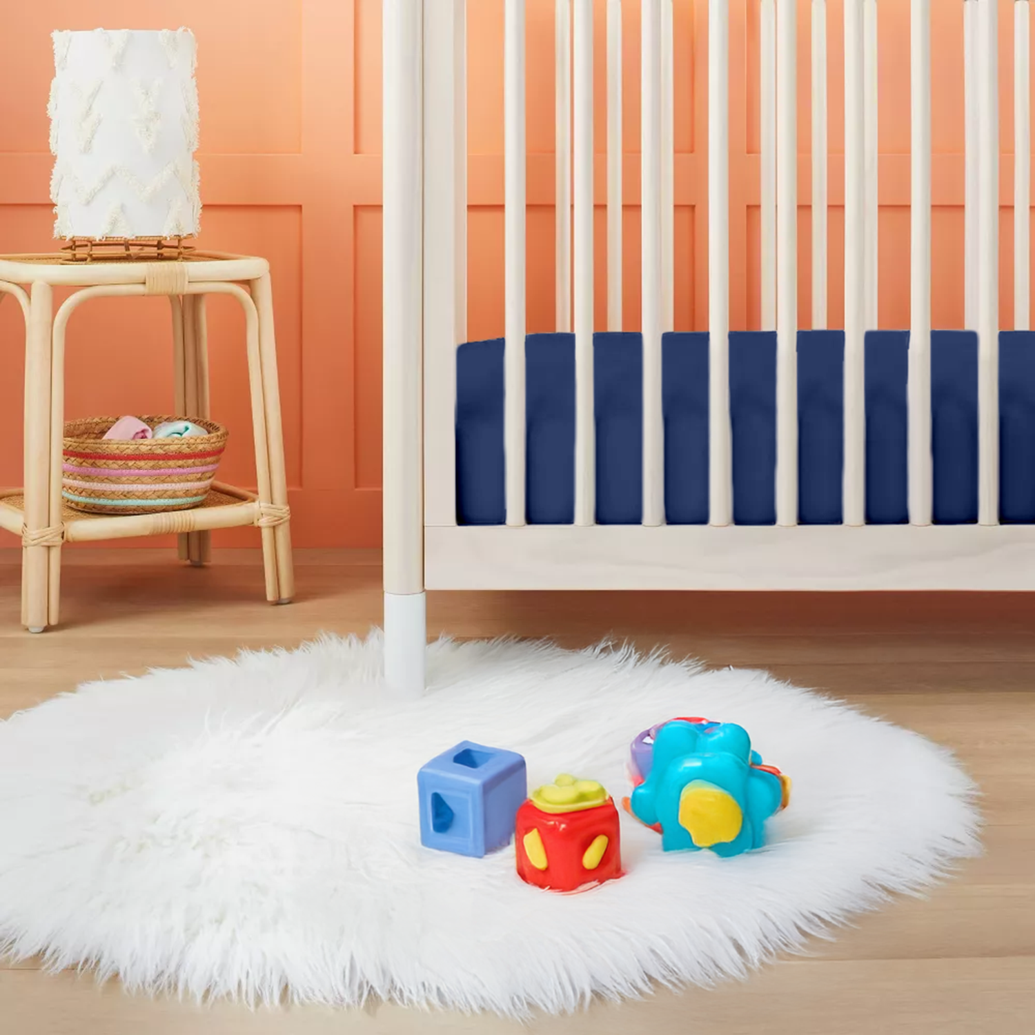 Crib Fitted Sheet 300 Thread Count