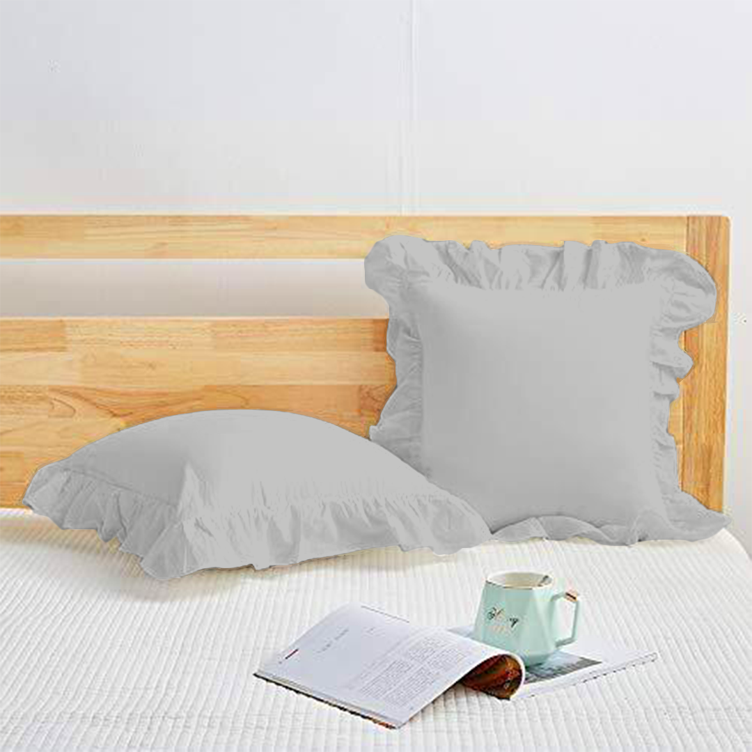 Ruffle Euro Sham Covers