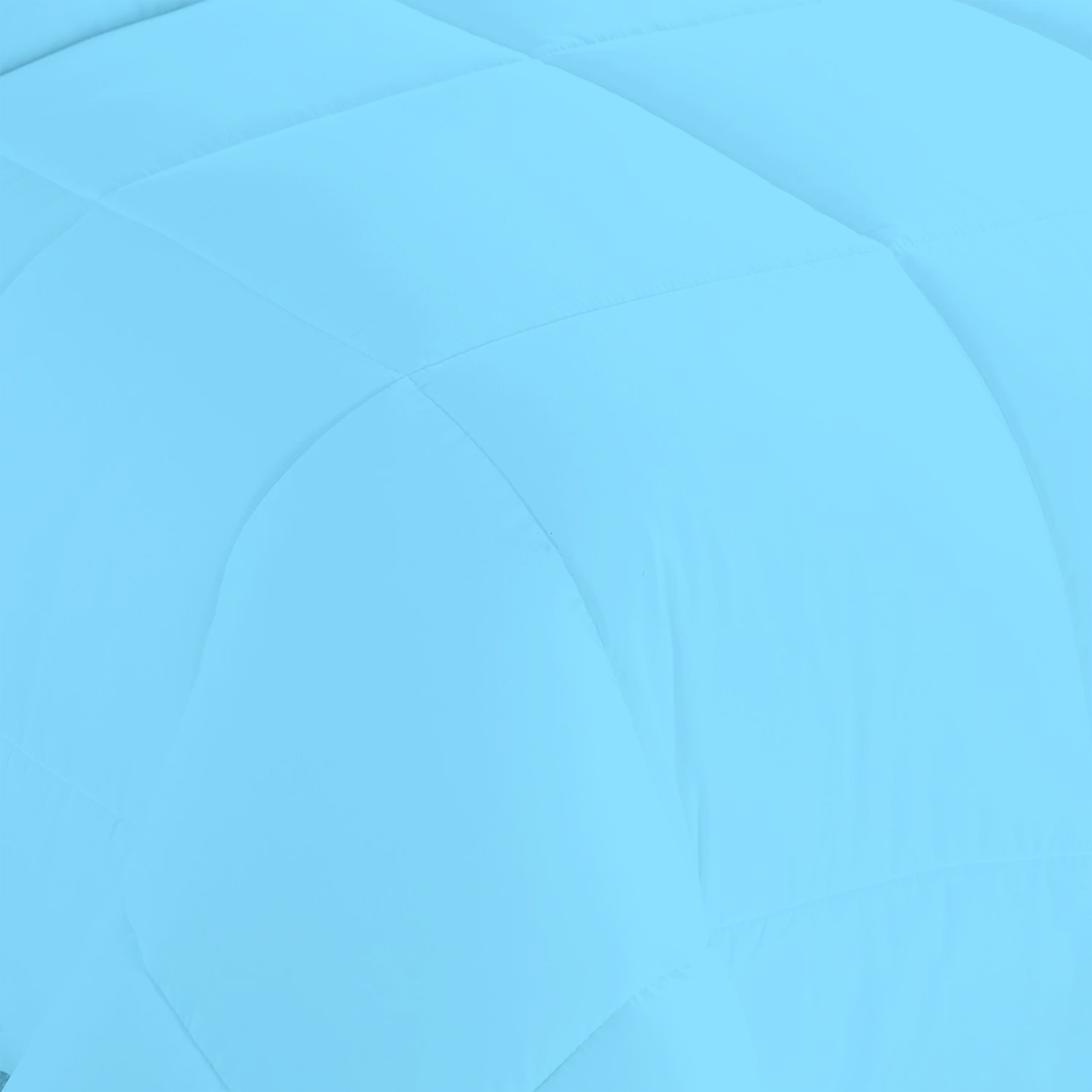 Comfy Light Blue Comforter 400 GSM Sateen