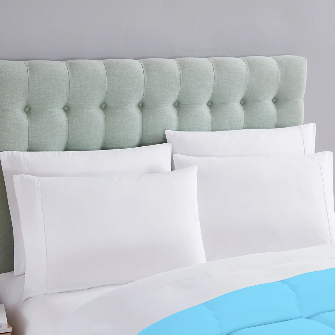 Comfy Light Blue Comforter 400 GSM Sateen