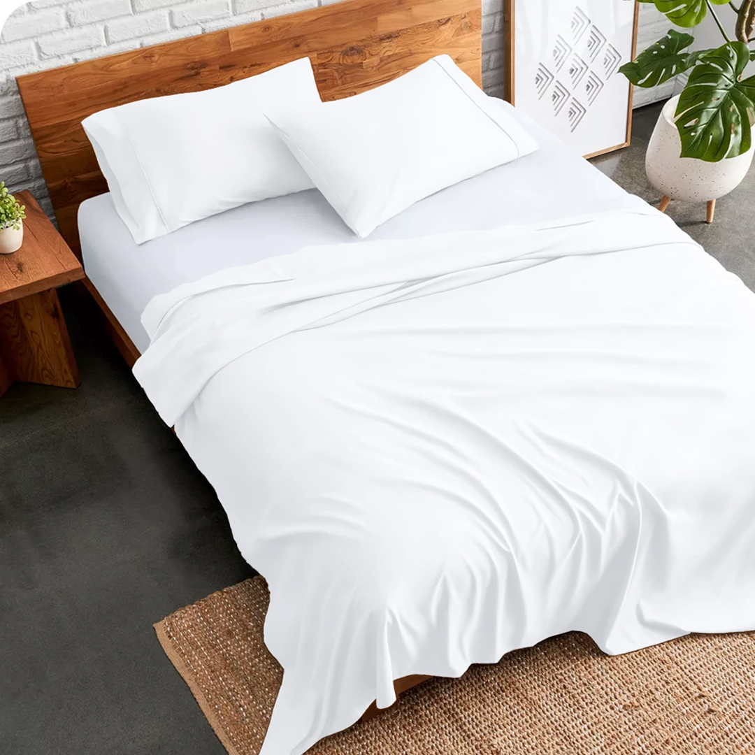 Oversized King Flat Sheets (1 -Piece) - 400 TC