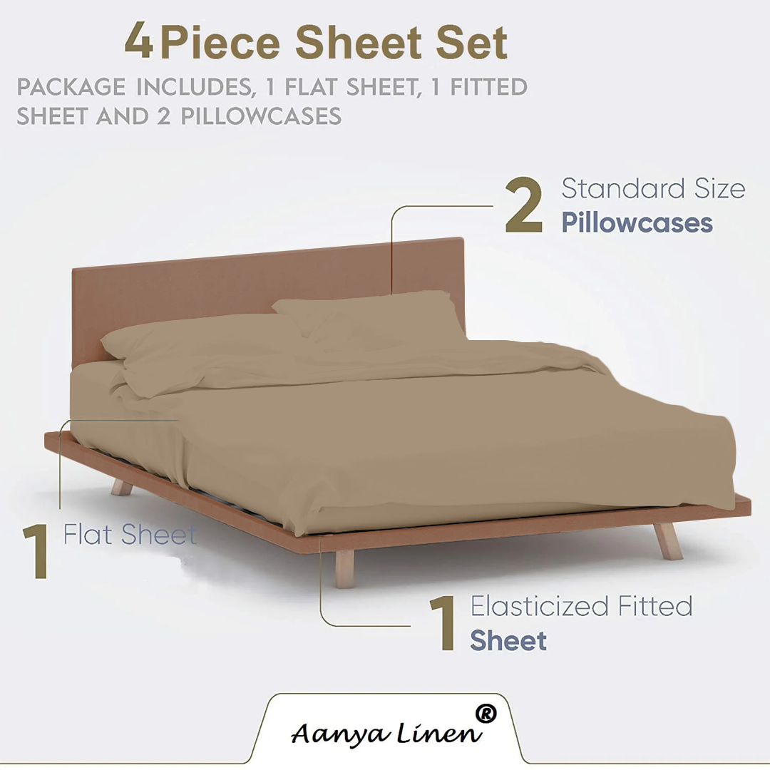 Waterbed Sheets - 400 Thread Count