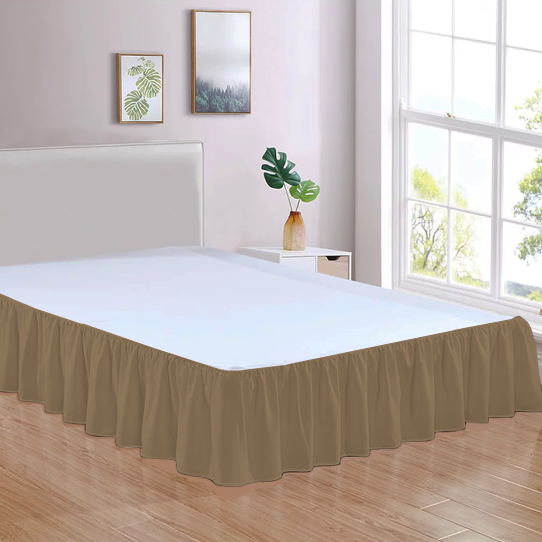 King Size Bed Skirt 18 Inch Drop