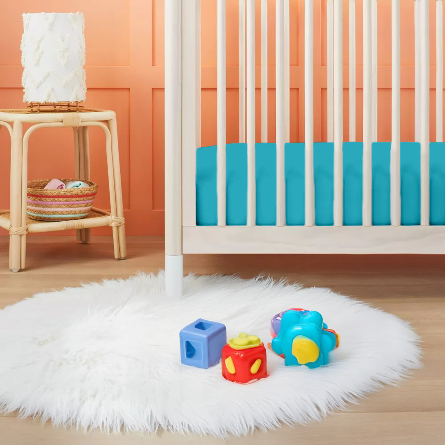 Crib Fitted Sheet 300 Thread Count