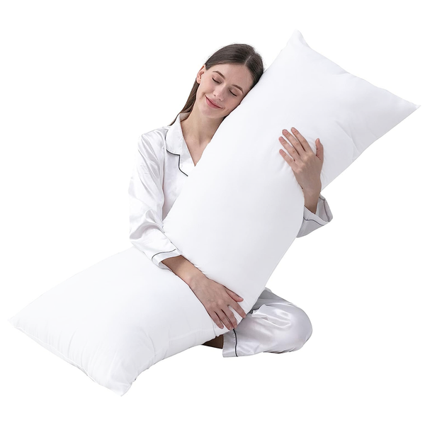 White body pillow sales case