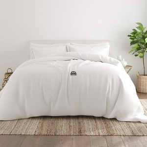 Cotton White Duvet Cover Comfy Sateen Solid