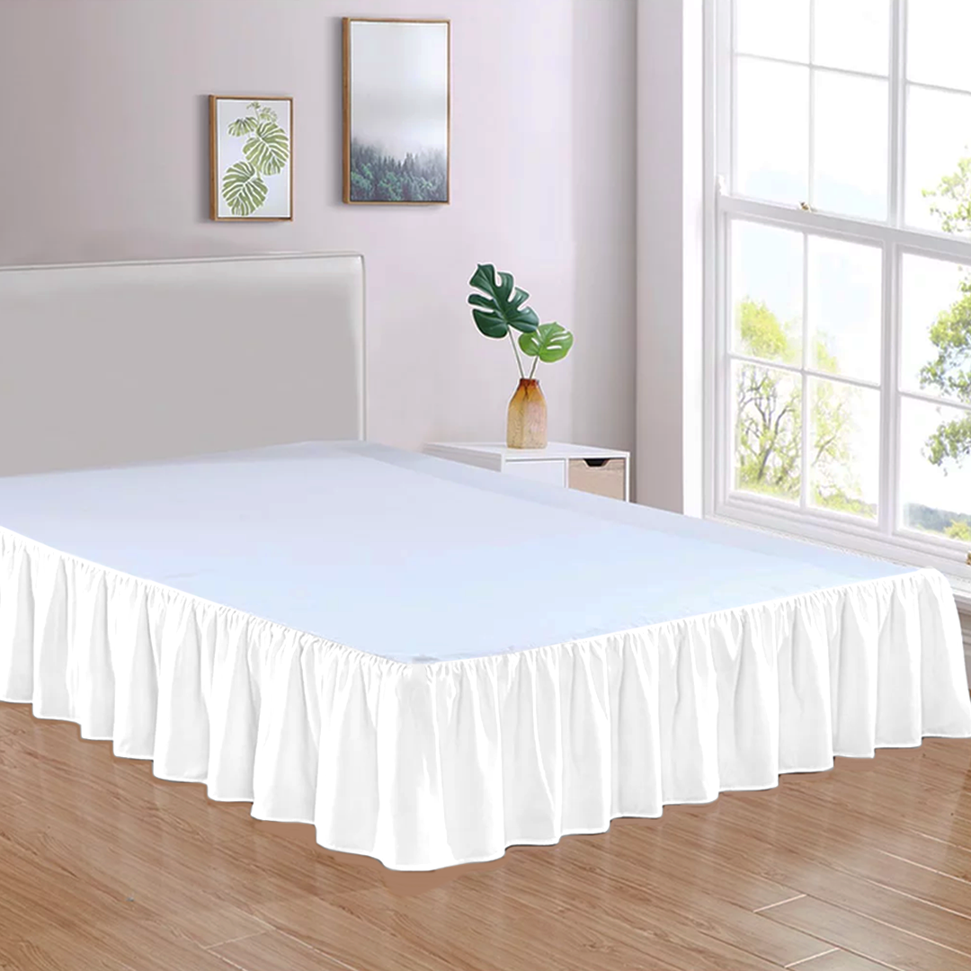 King Size Bed Skirt 18 Inch Drop