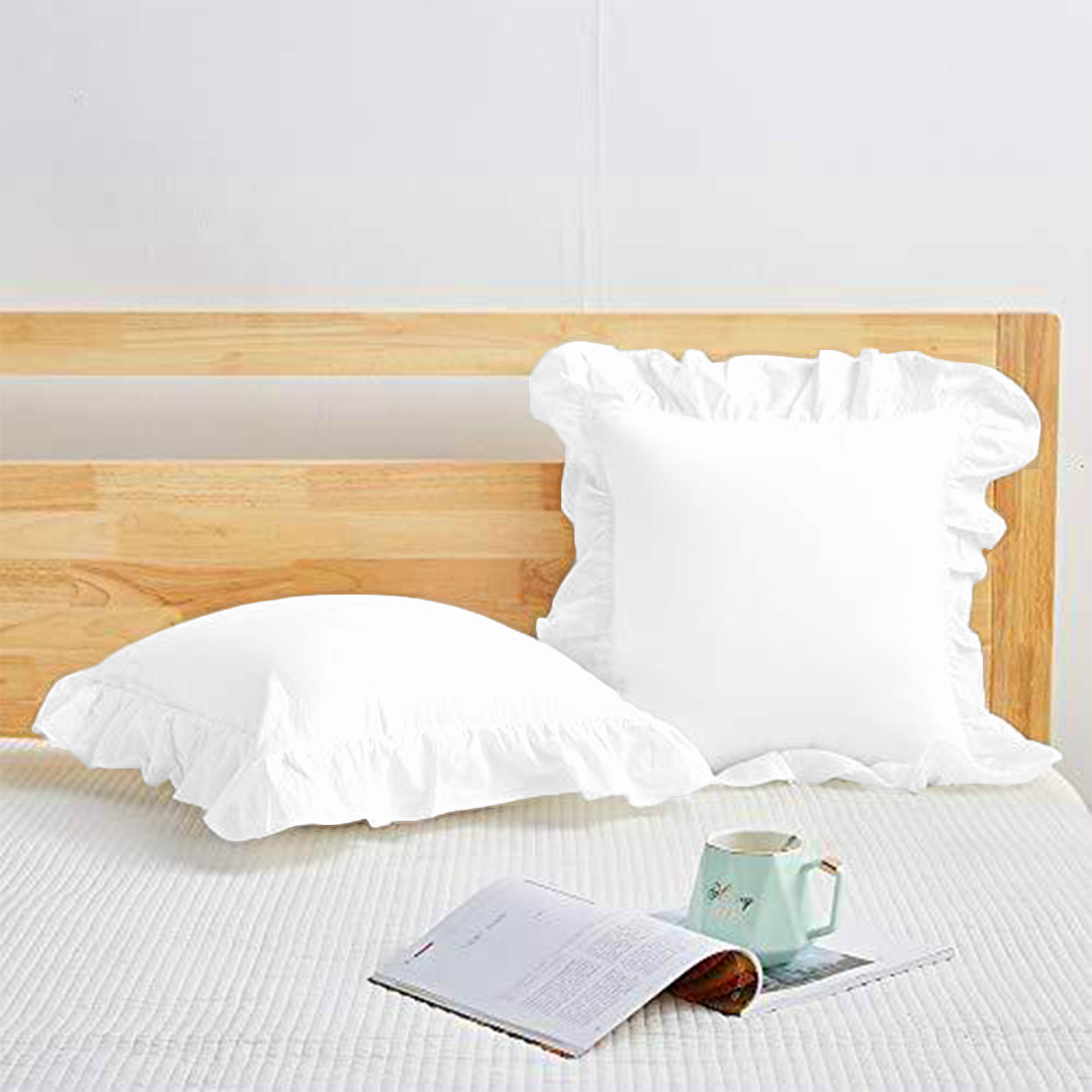 Ruffle Euro Sham Covers