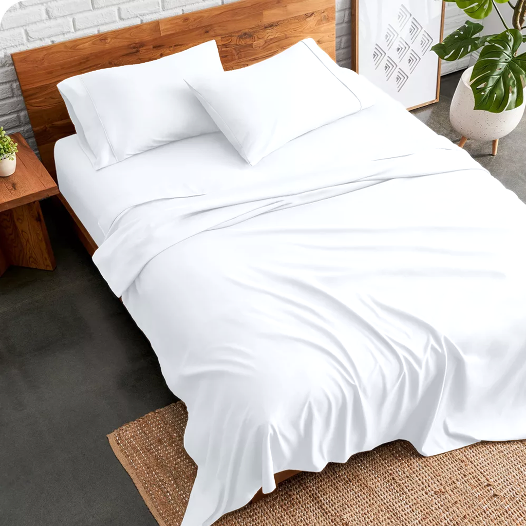 Microfiber Bed Sheets - 4 Piece