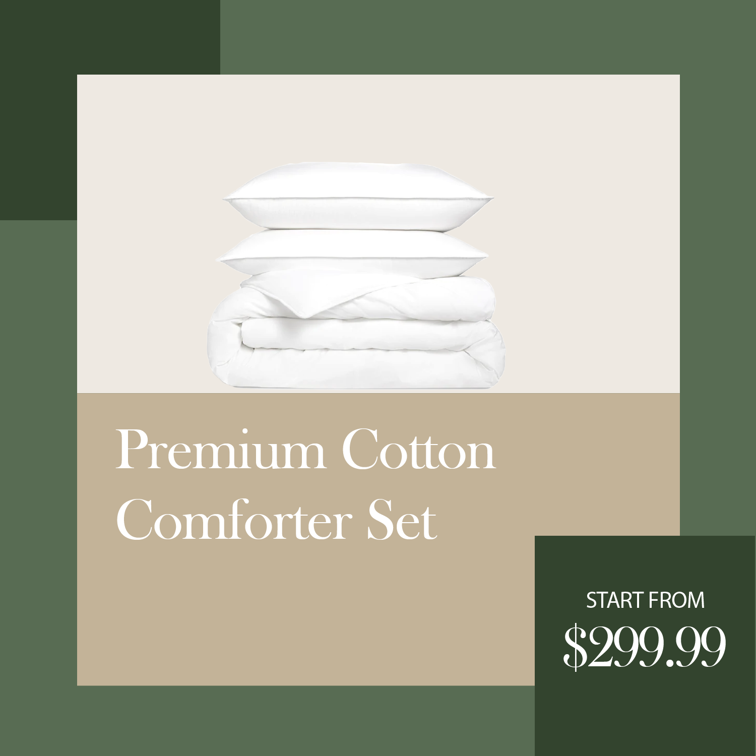 Cotton Comforter Set
