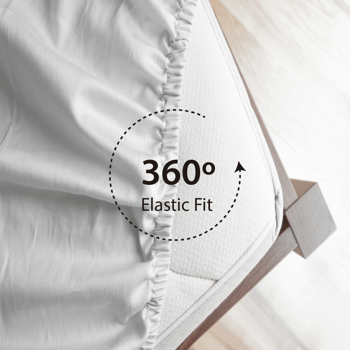 Dark Grey Mattress Topper