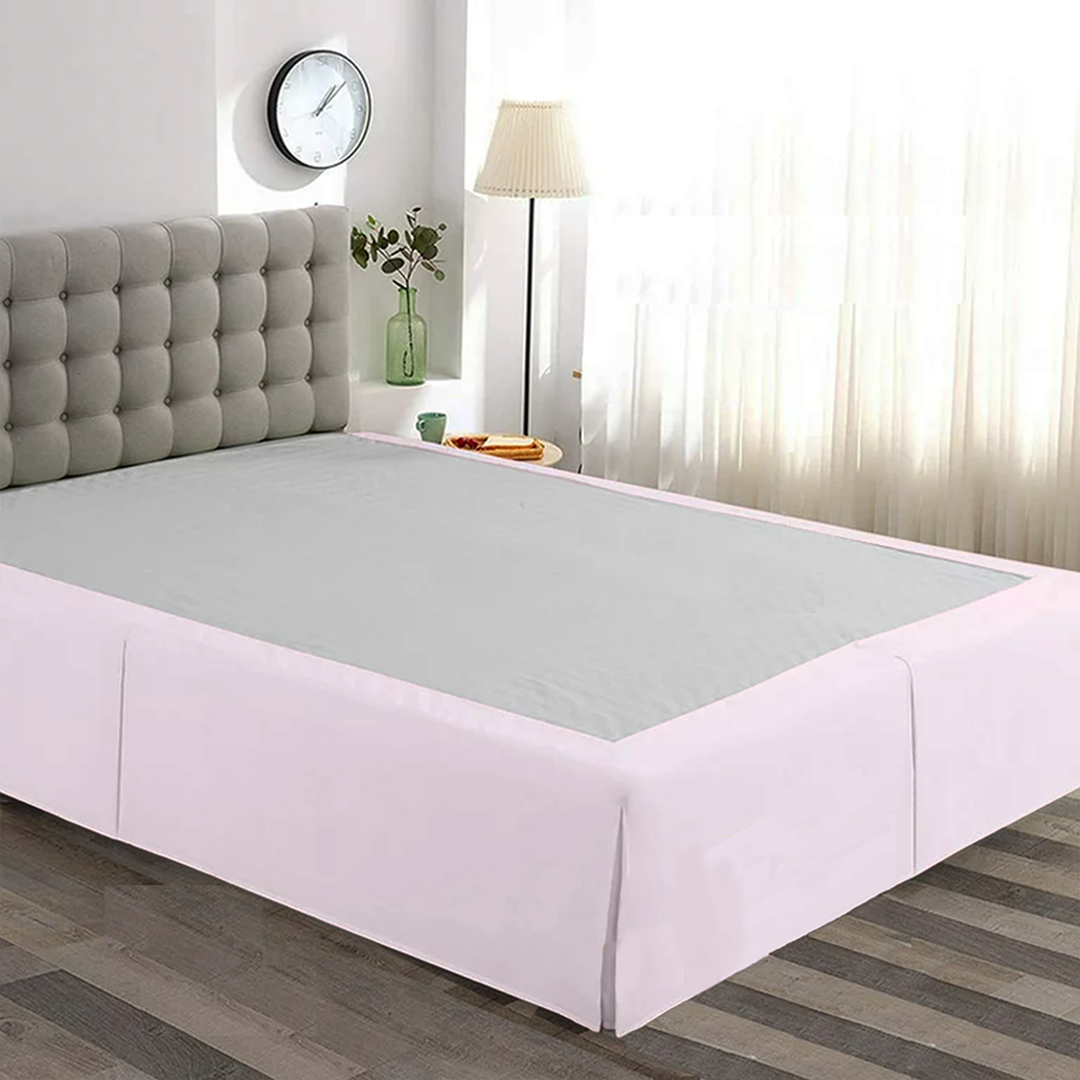 Pink Bed Skirt Solid (Comfy 300TC)