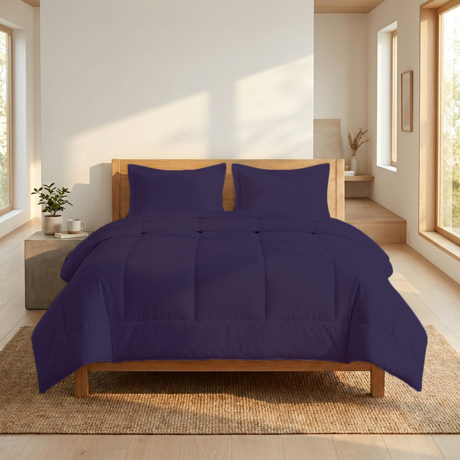 Purple Comforter Set