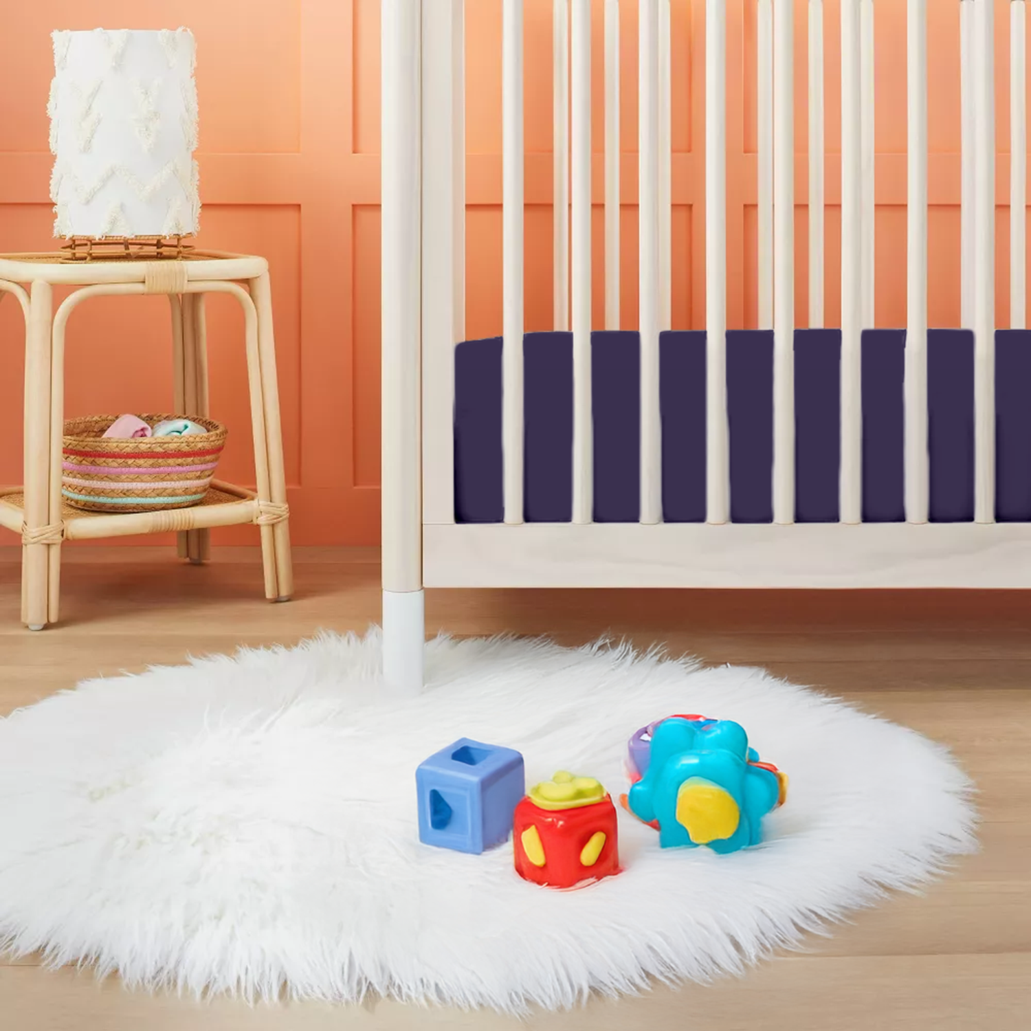 Crib Fitted Sheet 300 Thread Count