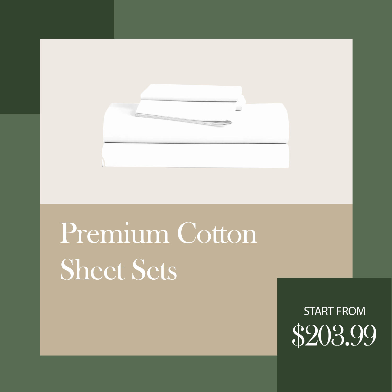 cotton sheet set