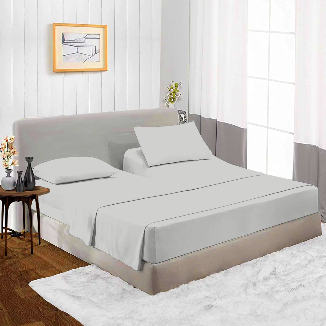 Cotton Split King Adjustable Sheets