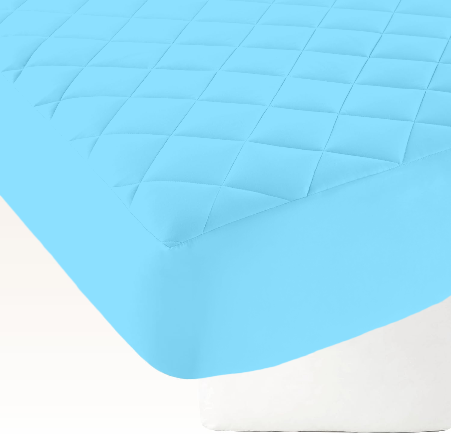 Light Blue Mattress Topper