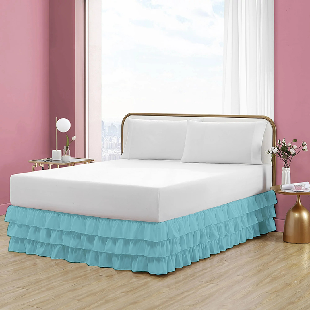 King Size Bed Skirt 18 Inch Drop