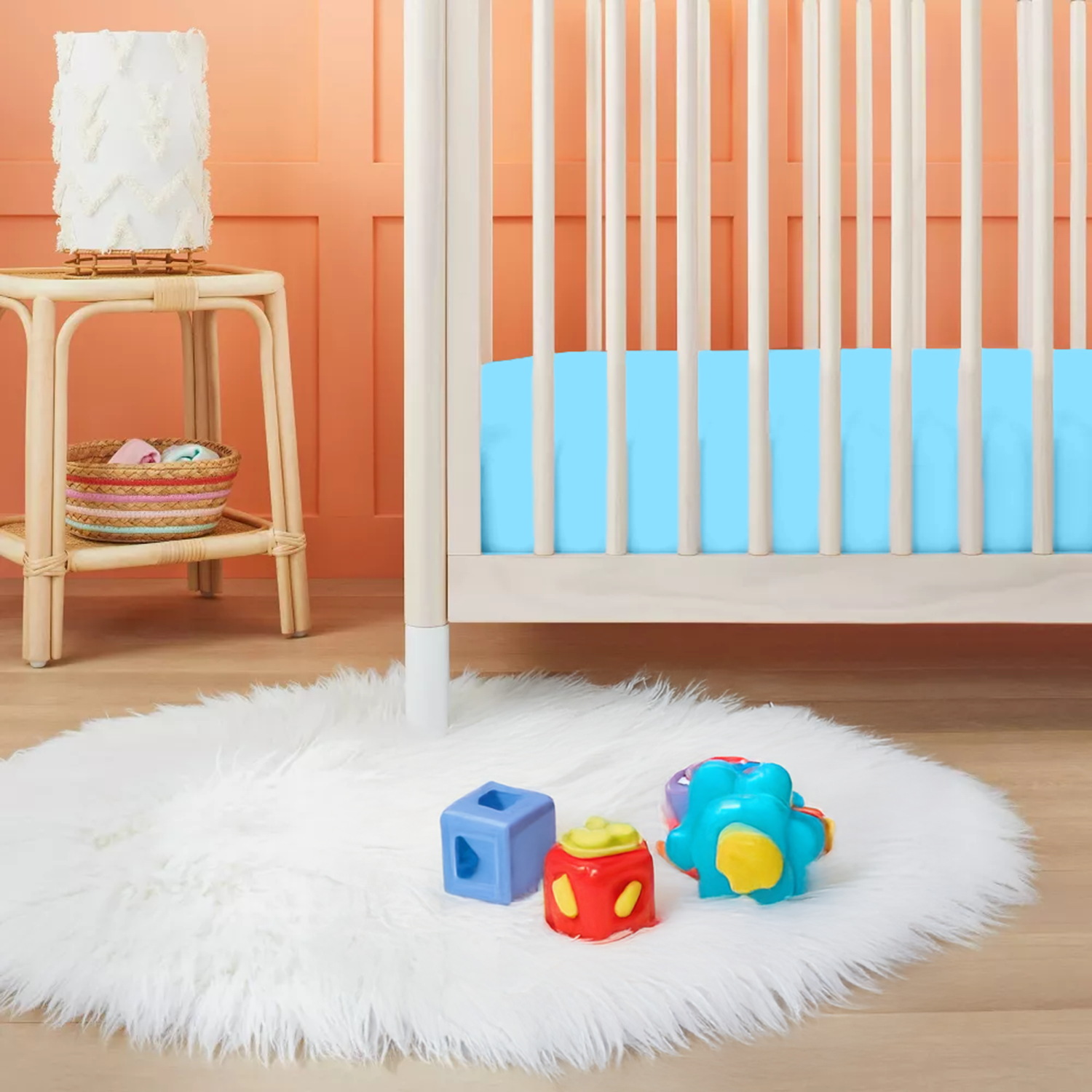 Crib Fitted Sheet Only - 300 Thread Count