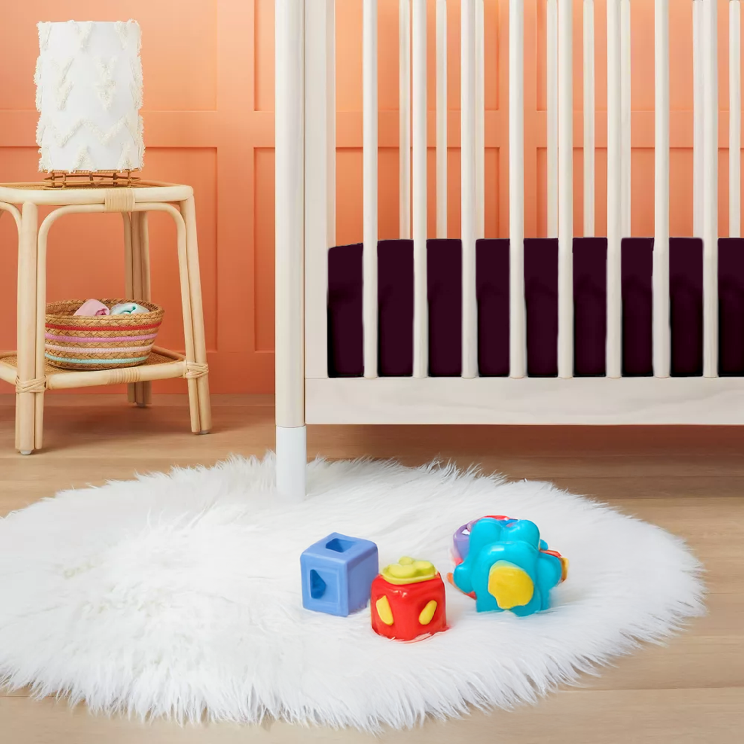 Crib Fitted Sheet 300 Thread Count