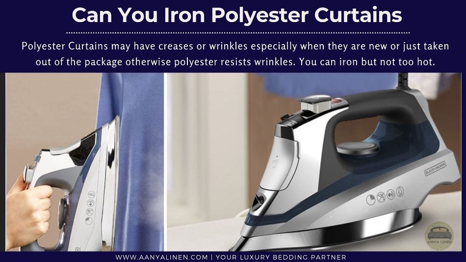 Can You Iron Polyester Curtains? | Iron Polyester