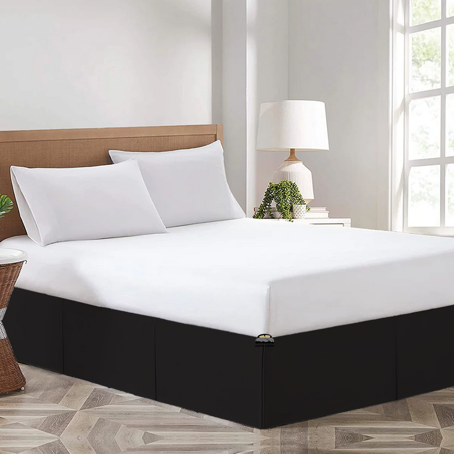 Twin XL Bed Skirt 16, 18 & 30 inch drop - AanyaLinen