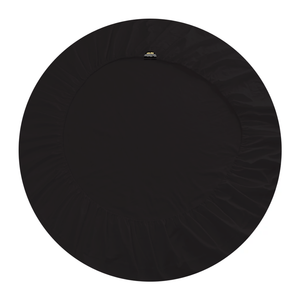 Black Round Fitted Sheet Bliss Solid Sateen