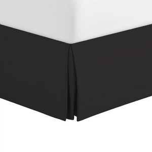 Black bed skirt solid (Bliss 400TC)